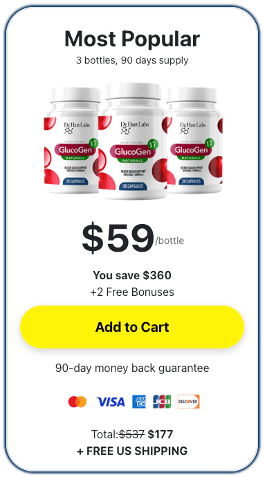 GlucoGen17 - order-now-(90 Days Supply) - image